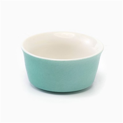 Набор для чайной церемонии ДЖЕКИЧАЙ «Харбин», 10 предметов, на 4 персоны, чашка 40 мл, чайник 200 мл, керамика, бирюзовый