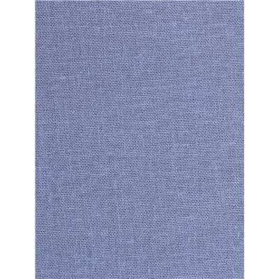 Простыня на резинке 1.5-спальная «Этель», 160×200+25 голубая, поплин