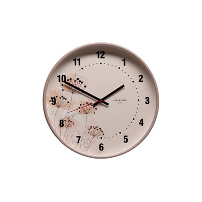 Часы настенные «Полевые цветы», плавный ход, d=30.5 см