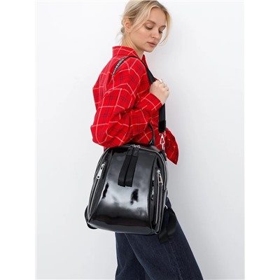 Рюкзак 19031-8 black Polina&Eiterou