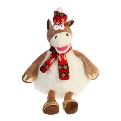 Мягкая игрушка - сумочка «Пушистая лошадка», 25 см