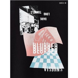 Платья CONTE LPL 1639 Платье из футера свободного кроя «Blurred»