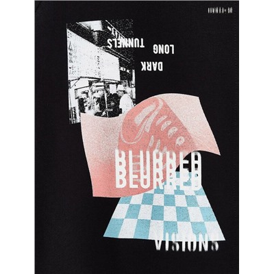 Платья CONTE LPL 1639 Платье из футера свободного кроя «Blurred»