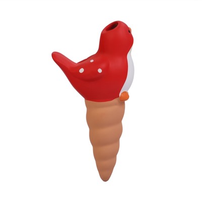 Автополив для комнатных растений «Птичка», 16.5×8.5 см, керамика, набор 4 шт., МИКС