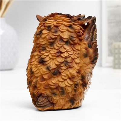 Копилка для денег «Сова», полистоун, 11×10.5×15 см