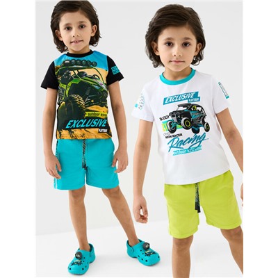 Шорты трикотажные для мальчиков, 2 шт в комплекте