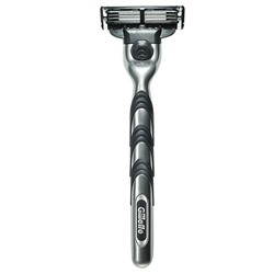 Станок для бритья Dʤɪˈlett МАК-3 (+1 кассета), Ручка МЕТАЛЛ (без розничной упаковки) (Оригинал)