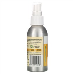 Aura Cacia, Органический, "Йога Мист", мотивирование, сладкий апельсин и перечная мята, 118 мл (4 жидкие унции)