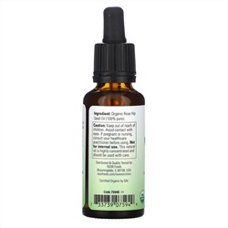 Now Foods, Solutions, сертифицированное органическое масло семян шиповника, 30 мл (1 жидкая унция)