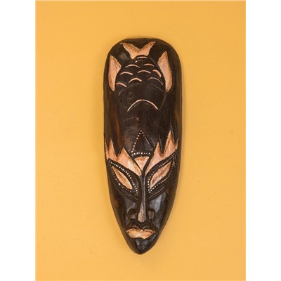 Маска «Рыба», 28×5×10 см, дерево