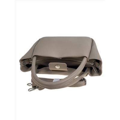 Женская сумка из искусственной кожи, цвет светло коричневый