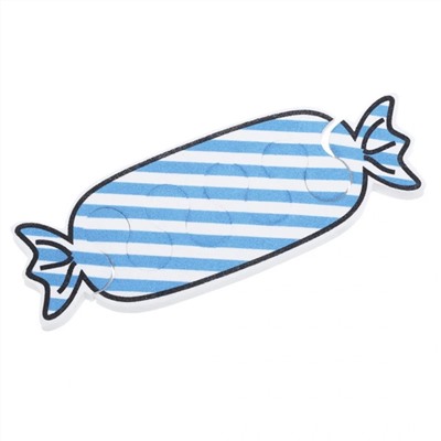 Dewal Beauty Разделители для пальцев TS-38B, 1 пара, голубой 18442