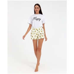 Шорты женские KAFTAN Avocado, размер 40-42, белые