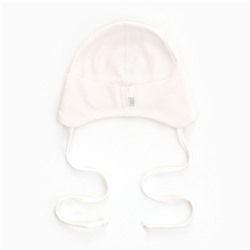 Шапка детская, размер 38-40, молочная