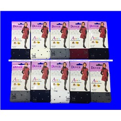 5 ПАР - Dover (Алиса) колготки детские школьные "КОТЯТА С СЕРДЕЧКАМИ" арт. 2079