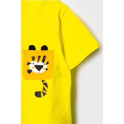 Комплект детский трикотажный для мальчиков: джемпер (футболка), шорты PLAYTODAY, 1243230