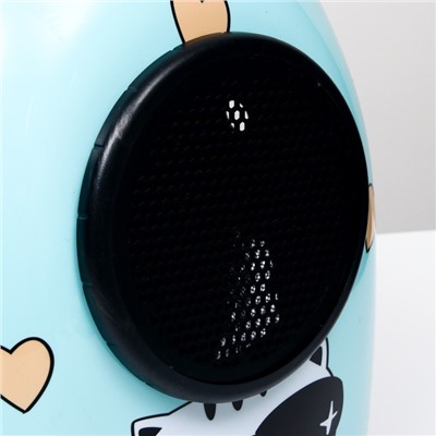 Рюкзак для переноски кошек «Гламуррр», 32×25×42 см, с окном для обзора, голубой