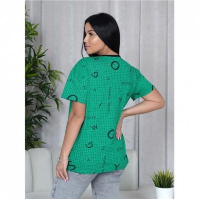 Футболка Каролина (Зелёный)