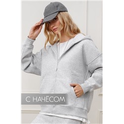 Женская толстовка из футера с начесом Happyfox