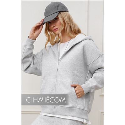 Женская толстовка из футера с начесом Happyfox