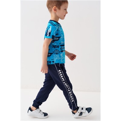 Брюки трикотажные для мальчиков PLAYTODAY, 1239633