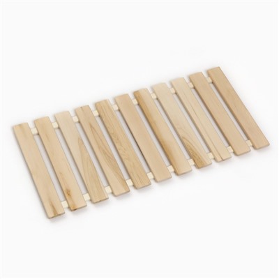 Трапик для бани и сауны, 103×49×3 см, деревянный