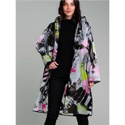Плащ из полимерного материала для женщин (дождевик)