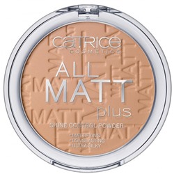 CATRICE Пудра компактная All Matt Plus Shine Control Powder тон 030 темно-бежевый