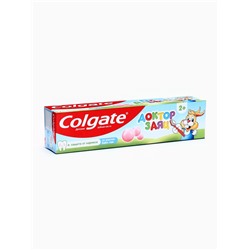 Детская зубная паста Colgate «Доктор Заяц», со вкусом жвачки, 66 мл
