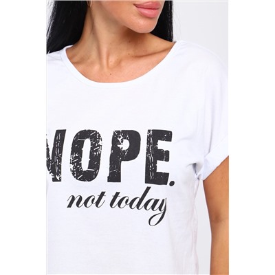 Футболка Nope, not today, Арт. 804 НАТАЛИ, 1043678