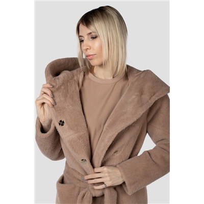 02-3221 Пальто женское утепленное (пояс)