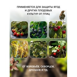 Сетка садовая, 2×5 м, ячейка ромб 0.6×0.6 см, от птиц, пластиковая, цвет МИКС, Greengo, в рулоне