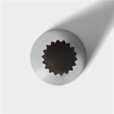 Насадка кондитерская «Французская звезда», d=3.4 см, выход 1.7 см, нержавеющая сталь