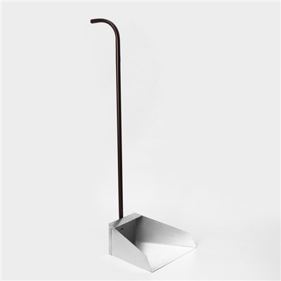 УЦЕНКА Совок для мусора 295×225 мм, ручка 83 см, оцинковка 0.5