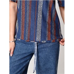 Имидж - футболка синий