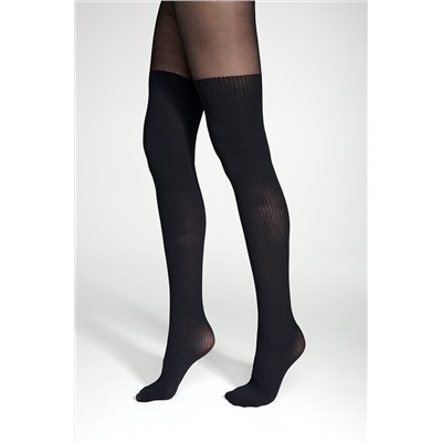 CONTE Колготки с имитацией гольфинов в рубчик CAPRICE CONTE ELEGANT, 1233867