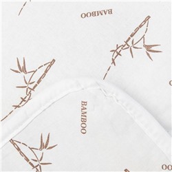 Одеяло всесезонное Адамас «Бамбук», размер 110×140 ± 5 см, 300 г/м², чехол поликоттон, цвет микс