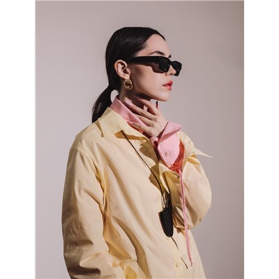 Очки солнцезащитные, uv 400, ширина 14.2 см, дужка 13.7 см, линза 4.2×4.2 см