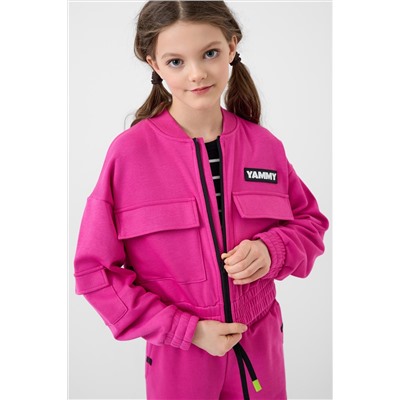 Толстовка трикотажная для девочек PLAYTODAY, 1240213