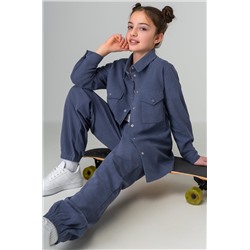 Вельветовый костюм для девочки Happyfox