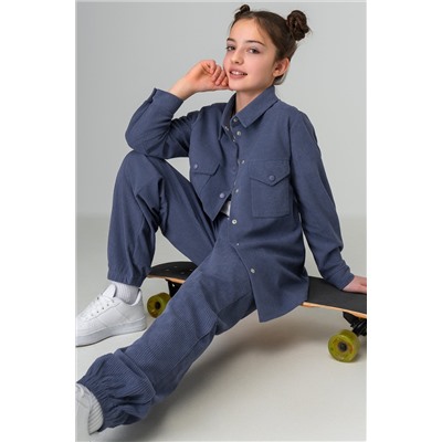 Вельветовый костюм для девочки Happyfox