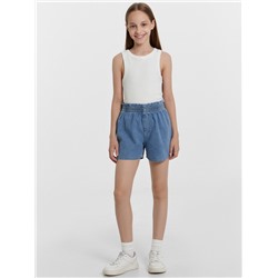 ШОРТЫ ДЖИНСОВЫЕ ДЛЯ ДЕВОЧЕК 2025-1DTBG802-1