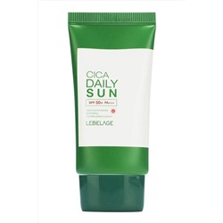 Lebelage Солнцезащитный крем для лица с с центеллой азиатской / Cica Daily Sun Sun Cream SPF50+ PA+++, 30 мл KRISTALLER, 1111052