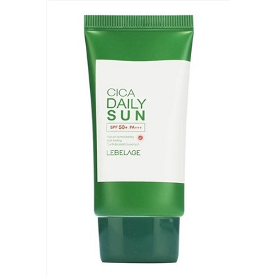 Lebelage Солнцезащитный крем для лица с с центеллой азиатской / Cica Daily Sun Sun Cream SPF50+ PA+++, 30 мл KRISTALLER, 1111052