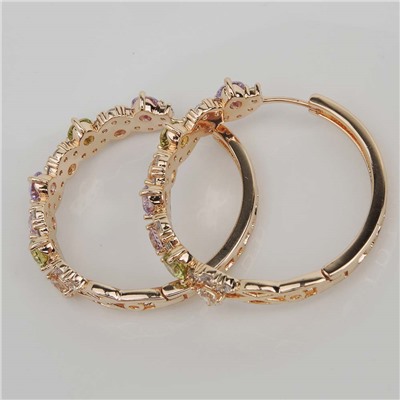 XUPING Серьги с замком кольцо арт. 18 1702 (id 282066)