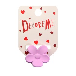 Заколка для волос "КРАБИК" 3 см 1 шт 5 цветов 2-718/64 DecoreMe