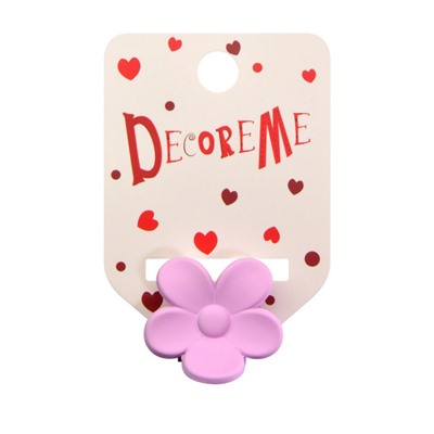 Заколка для волос "КРАБИК" 3 см 1 шт 5 цветов 2-718/64 DecoreMe