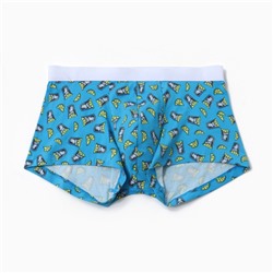 Трусы мужские боксеры, цвет текила на синем, р-р 56 (3XL)