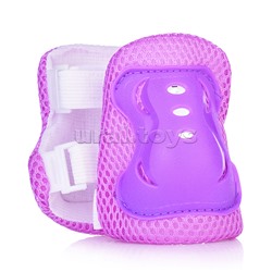 Комплект защиты для катания (цвет сиреневый)