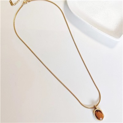 Колье "ТИГРОВЫЙ ГЛАЗ"